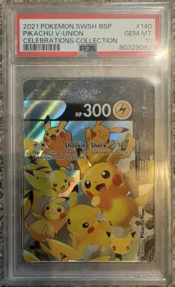 PSA 10 Pikachu V-Union [Set of 4] SWSH: Sword & Shield Promo Cards Holo - Image 4
