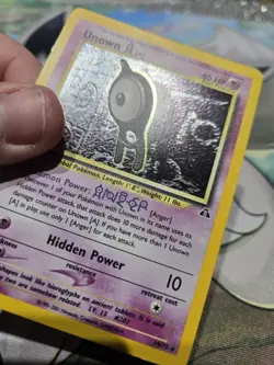 Unown A - 14/75 - Pokemon Neo Discovery Unlimited Holo Rare Card WOTC MP - Image 4