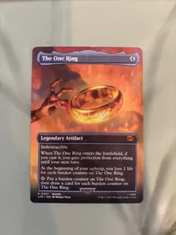 The One Ring (Borderless) Magic the Gathering Collector's Item MTG - Image 1