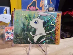 1999 Vintage Pocket Monsters Vending Prism - Mew Underwater Movie Scene #34 - Image 4