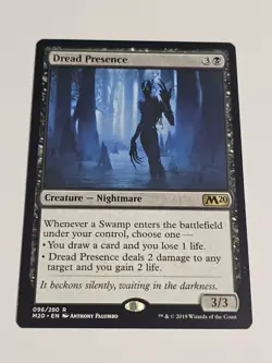 Dread Presence Core Set 2020 Regular MTG - Image 1