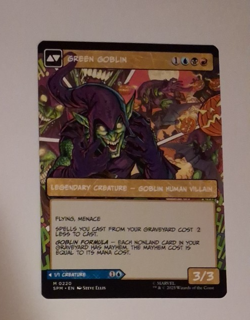 Norman Osborn Green Goblin Showcase NM Marvel Spiderman MTG MAGIC THE GATHERING - Image 2