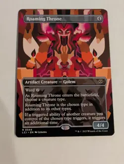 Roaming Throne (Borderless) The Lost Caverns of Ixalan Regular - Image 1