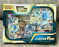 Pokemon TCG Leafeon, Glaceon VSTAR Special Collection Box Art SET Factory Sealed - Image 3