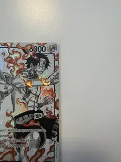 Luffy & Ace ST30-001 Alt Art Leader One Piece Trading Card Game Mint/NM - Image 3