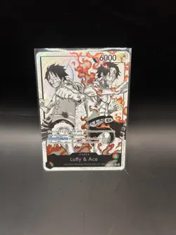Luffy And Ace alt parallel leader - one piece st30-001 - Image 1