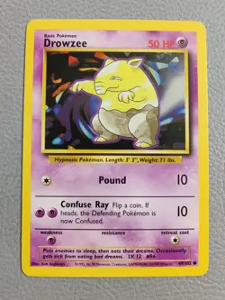 Drowzee | LP | Base Set Unlimited 49/102 | Pokemon - Image 1