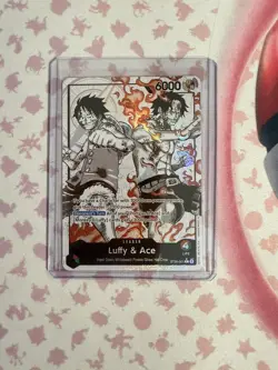 Luffy & Ace ST30-001 Alt Art Leader One Piece Trading Card Game - Mint 🔥 - Image 1