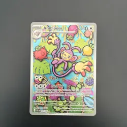 Ambipom - 107/094 Phantasmal Flames Illustration Rare Pokemon - NM/MINT - Image 1
