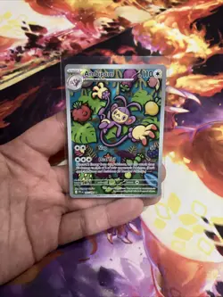 Ambipom 107/094 Illustration Rare Phantasmal Flames Pokemon Near Mint NM - Image 1