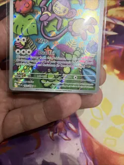 Ambipom 107/094 Illustration Rare Phantasmal Flames Pokemon Near Mint NM - Image 5