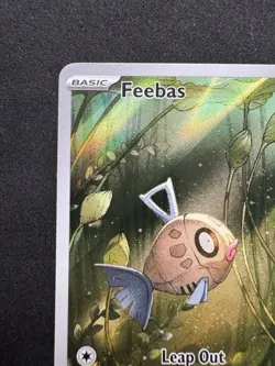Feebas Surging Sparks 198/191 Full Art Illustration Rare Holo Pokemon TCG Card - Image 2