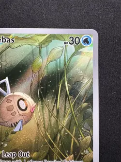 Feebas Surging Sparks 198/191 Full Art Illustration Rare Holo Pokemon TCG Card - Image 3