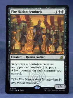 Fire Nation Sentinels -MTG- Avatar: The Last Airbender: Eternal-Legal - NM - Image 1