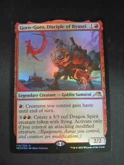 1x Goro-Goro, Disciple of Ryusei, Foil, Magic MTG NM - Image 1