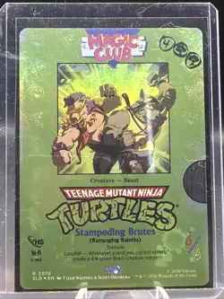 Stampeding Brutes - Rampaging Baloths Secret Lair Drop Foil 2370 Ninja Turtles - Image 2