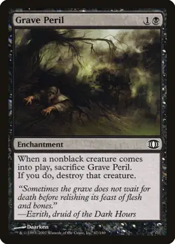 4x Grave Peril - NM/LP - Time Spiral Block - SPARROW MAGIC - Image 1