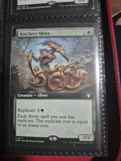 Hatchery Sliver (Extended Art) Commander Masters Regular - Image 1