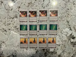 Mtg Urzatron Cards x12 Magic The Gathering Urza’s Tower Mine Power Plant Playset - Image 1