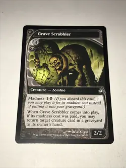 Magic the Gathering Grave Scrabbler Card - Image 1