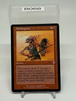 MTG Magic the Gathering Disintegrate (58) Time Spiral - Timeshifted LP - Image 1