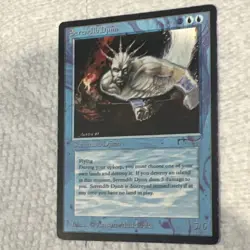Wizards of the Coast Magic: The Gathering Serendib Djinn Revised English Rare - Image 2
