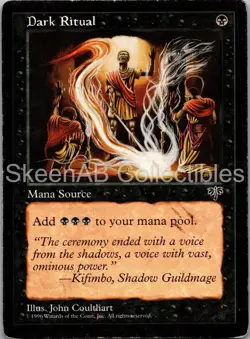 MTG SkeenAB Dark Ritual Mirage HP - Image 1