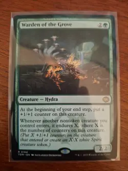 Warden of the Grove TDM Tarkir Dragonstorm MTG 166 RARE M/NM - Image 1