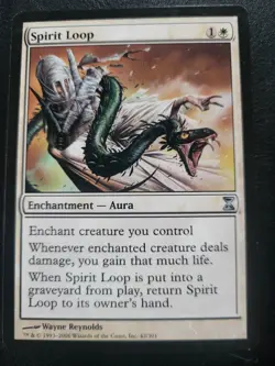 MTG Spirit Loop #42/301 Time Spiral Uncommon - Image 1