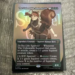 The Unbeatable Squirrel Girl (Borderless) Marvel Super Heroes Foil - Image 1