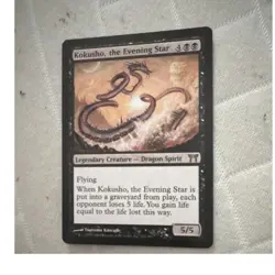 Wizards of the Coast MTG Champions of Kamigawa Kokusho Rare Regular 122 - Image 1