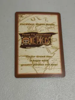 One Piece Shanks Carddass Hyper Battle S22 Gold Foil 2000 Japan Vintage Rare - Image 2