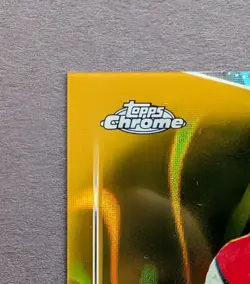 2025-26 Topps Chrome UEFA CC Thierry Henry Legends Auto Gold Lava Refractor #/50 - Image 3