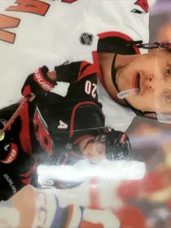 Sebastian Aho 2025-26 Flair Hockey #18 BASE - Carolina Hurricanes - Image 3