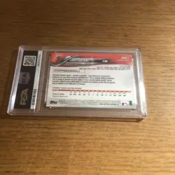 2018 Topps Chrome Update SHOHEI OHTANI RC PSA 8 #HMT1 DODGERS!!! - Image 2