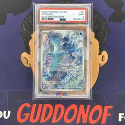PSA 9 MINT 2025 Pokemon Journey Together ARTICUNO #161 Illustration Rare - Image 1