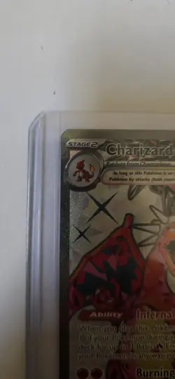 Pokemon TCG Charizard ex 215/197 SV03 Obsidian Flames Full Art UR Holo Eng - Image 2