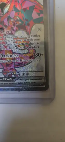 Pokemon TCG Charizard ex 215/197 SV03 Obsidian Flames Full Art UR Holo Eng - Image 3