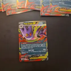 Mega Gengar ex 056/094 Phantasmal Flames Double Rare Pokemon Card - Image 1