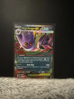 Mega Gengar ex 056/094 Phantasmal Flames Double Rare Pokemon Card - Image 1