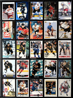 PAVEL BURE ~ Lot of 100 Different Cards w/Upper Deck RC~ See Scans HOF Canucks - Image 1