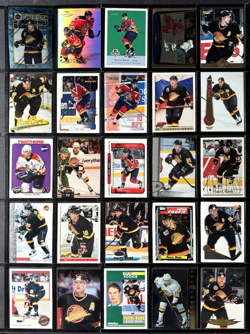 PAVEL BURE ~ Lot of 100 Different Cards w/Upper Deck RC~ See Scans HOF Canucks - Image 4