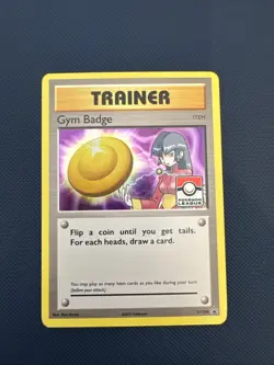 Pokemon Cards Gym Badge XY208 Sabrina XY Black Star Promos Promo NM - Image 1