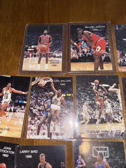 NBA Basketball 1989-90 Wasatch Cards 24 CARD SET Michael Jordan - Image 1