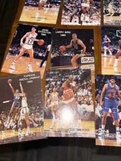 NBA Basketball 1989-90 Wasatch Cards 24 CARD SET Michael Jordan - Image 5