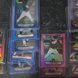 Topps 2026 Bowman Chrome Bowman 1st MLB Baseball Card Lot 40 Cards Auto - Image 3