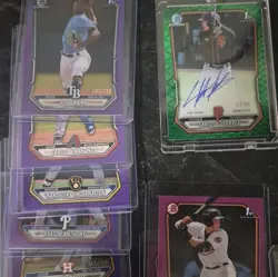 Topps 2026 Bowman Chrome Bowman 1st MLB Baseball Card Lot 40 Cards Auto - Image 5