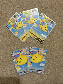 Flying Pikachu VMAX and V bundle (5 cards) from London Championships 2022 - Image 1