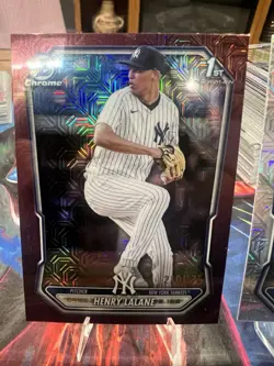 2026 bowman chrome baseball Henry Lalane Lot Of 2 Cards Mojo Refractor /275. - Image 2