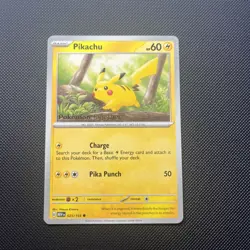 Pikachu - (Pokemon Together) 025/165 Miscellaneous Cards & Products Regular - Image 1